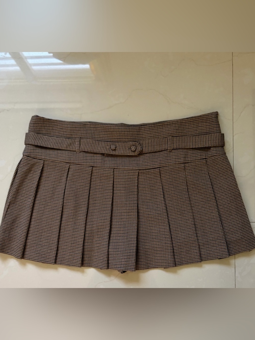Brown zara pants skirt